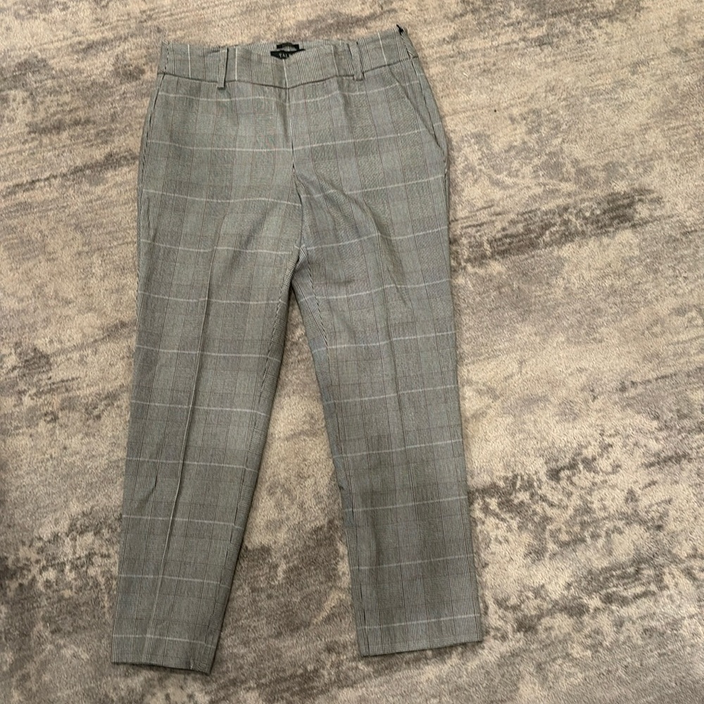 Talbots petites / checked pants